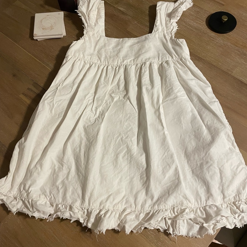 Aerie Cream Sleeveless Mini Dress